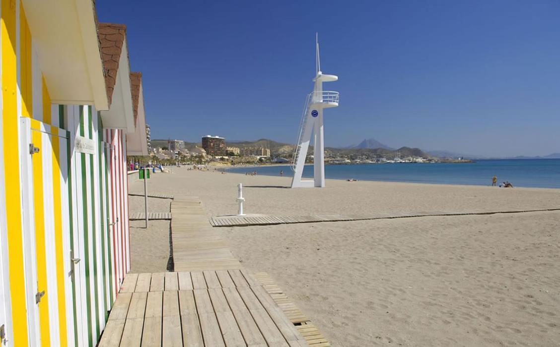 1ª Linea Del Mar 2 Habitaciones 2 Banos, Parking Subterraneo Incluido, Mascotas El Campello Eksteriør bilde